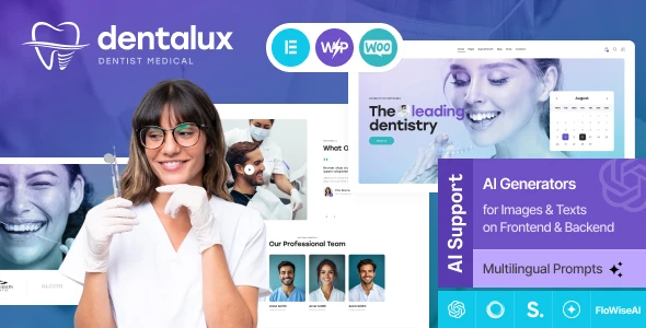 Dentalux | Dentist Medical & Healthcare WordPress Theme